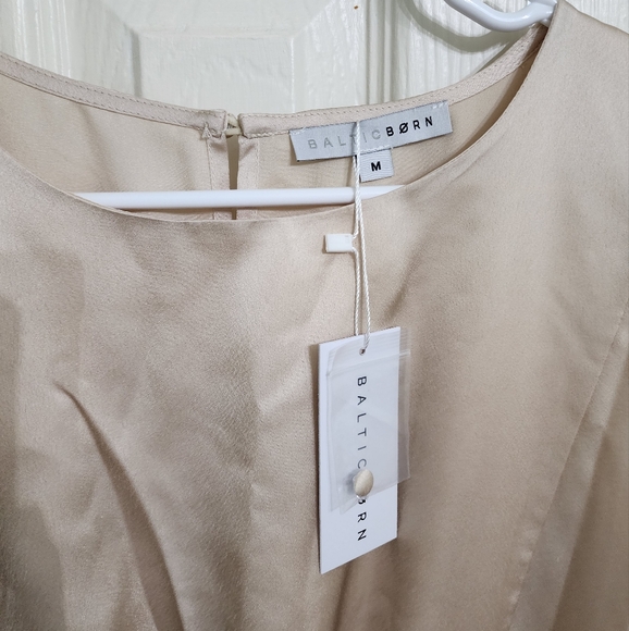 BALTIC BORN BALTA Champagne dress - Picture 3 of 5